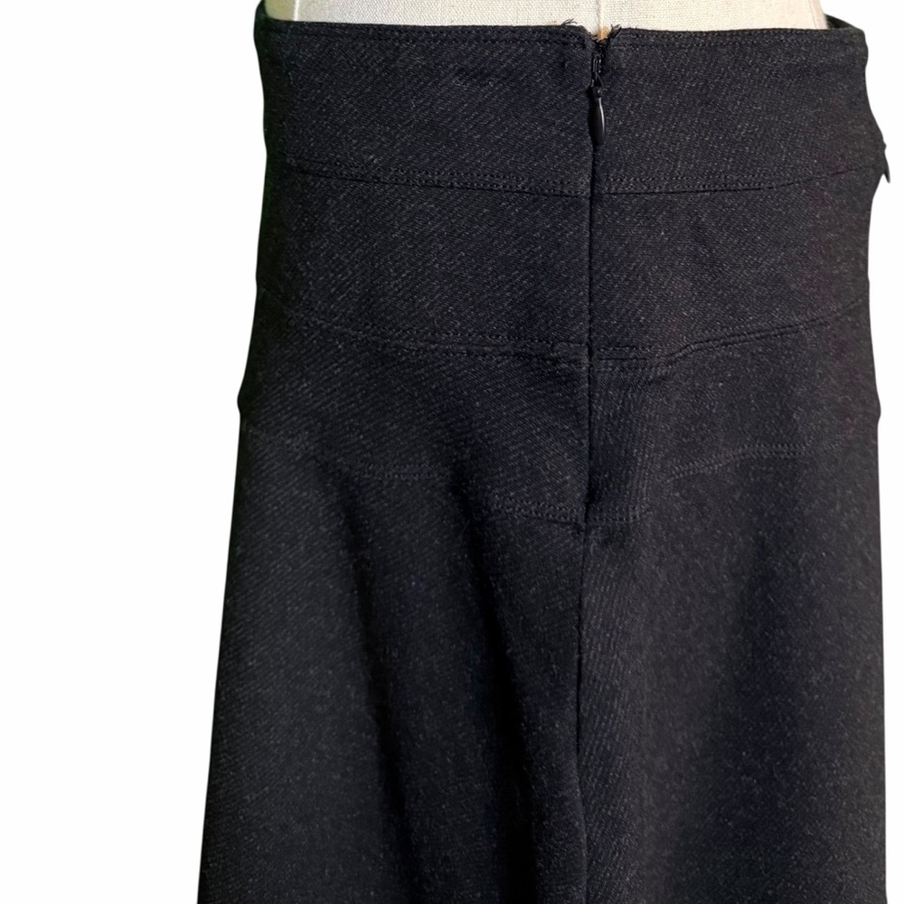 Athleta Ponte Twill A-Line Mini Skirt in Charcoal Gray Size 8 Tall - Picture 7 of 14